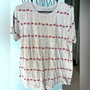 🐞SOFT COTTON LADYBUG TEE 🐞 LOFT SIZE L